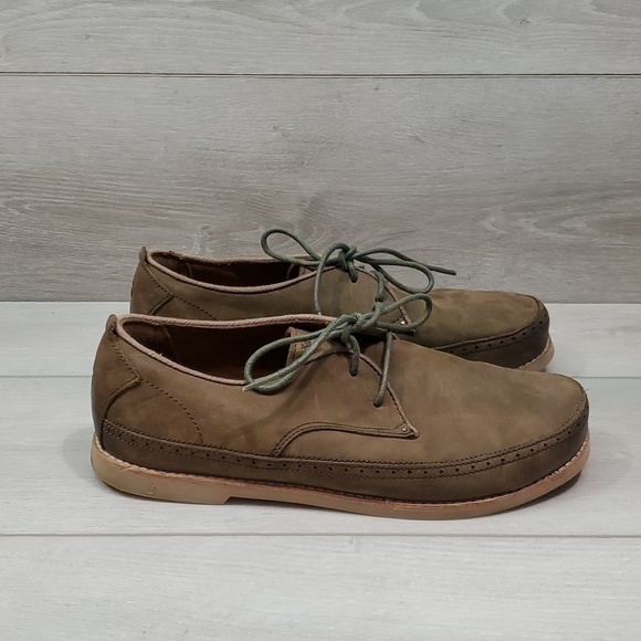 Olukai Mens Honolulu Lace Leather Chukka Mid Oxford boots shoes sz 9 main image 10